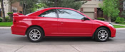Honda Civic - Quantum 28% sides / 19% back glass