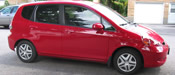 2007 Honda Fit -  50% NR front windows - 28% quantum rear with an additional 5% in the cargo area 